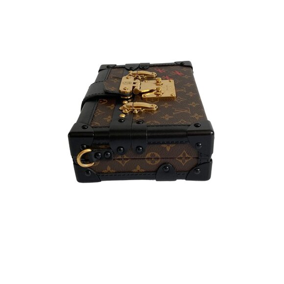 Louis Vuitton Classic Monogram Petite Malle Black - Picture 4 of 8